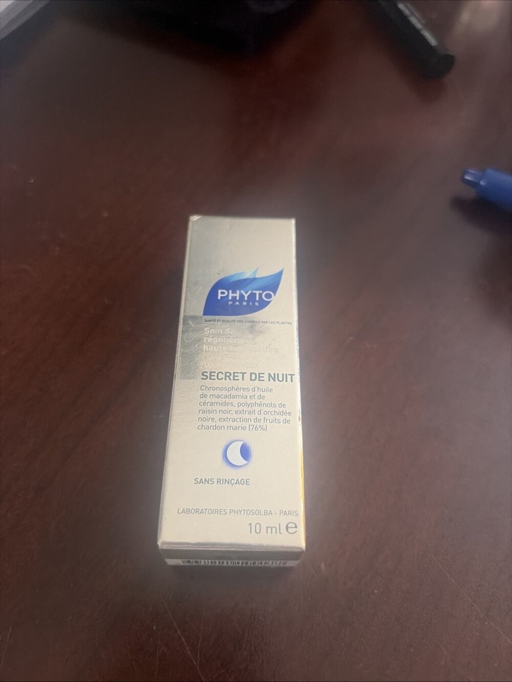 Phyto Intense Hydration Regenerating Night Cream Leave-in 0.33 oz - Sample Sz